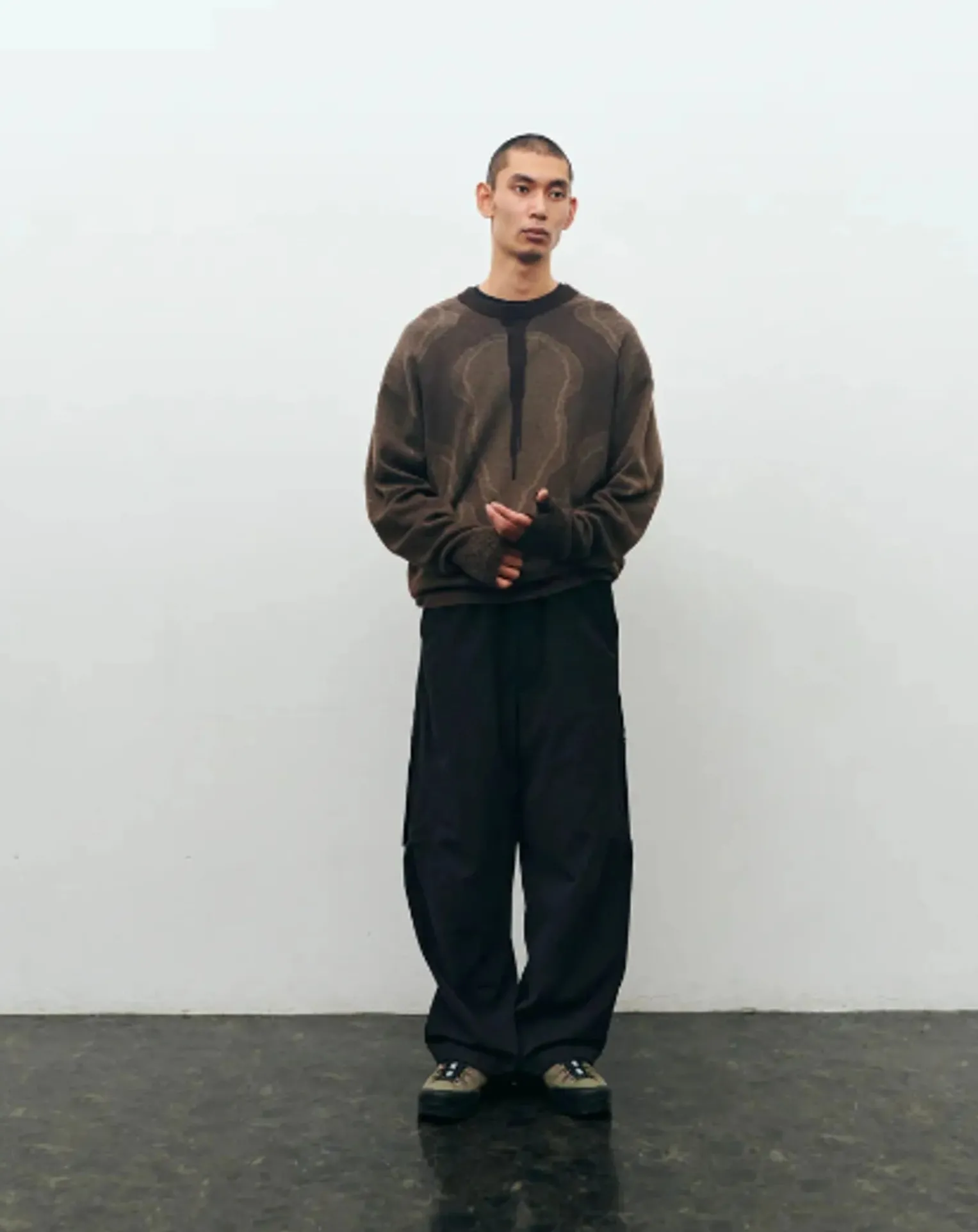 Thermal Knit Crewneck Sweater