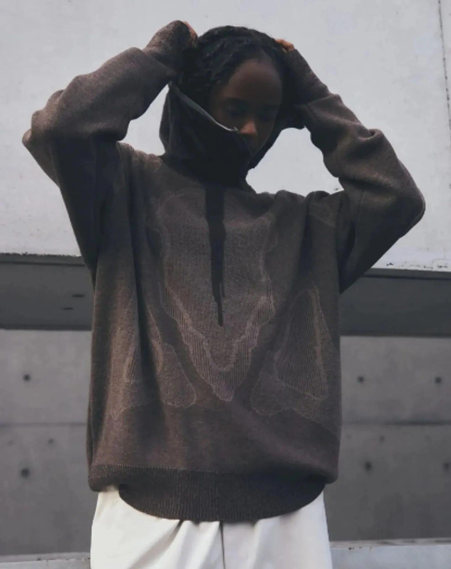 Thermal Knit Crewneck Sweater