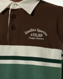 Thick Truffle polo shirt in organic cotton