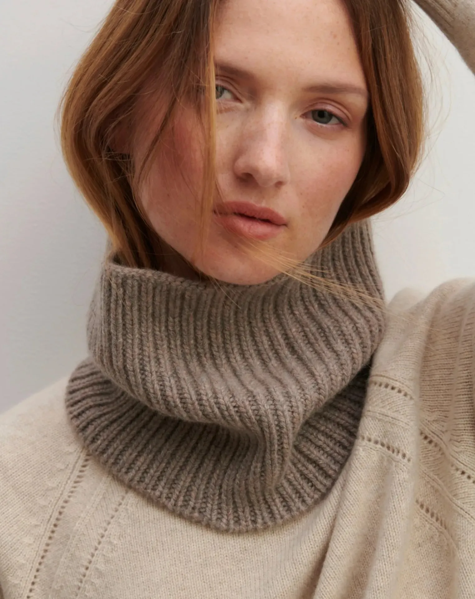 12-thread Cashmere Rib Choker