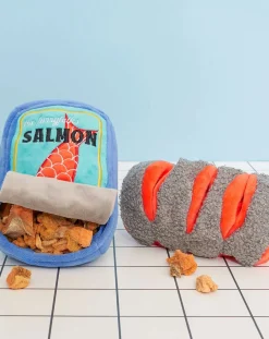 Tinned Salmon digging toy