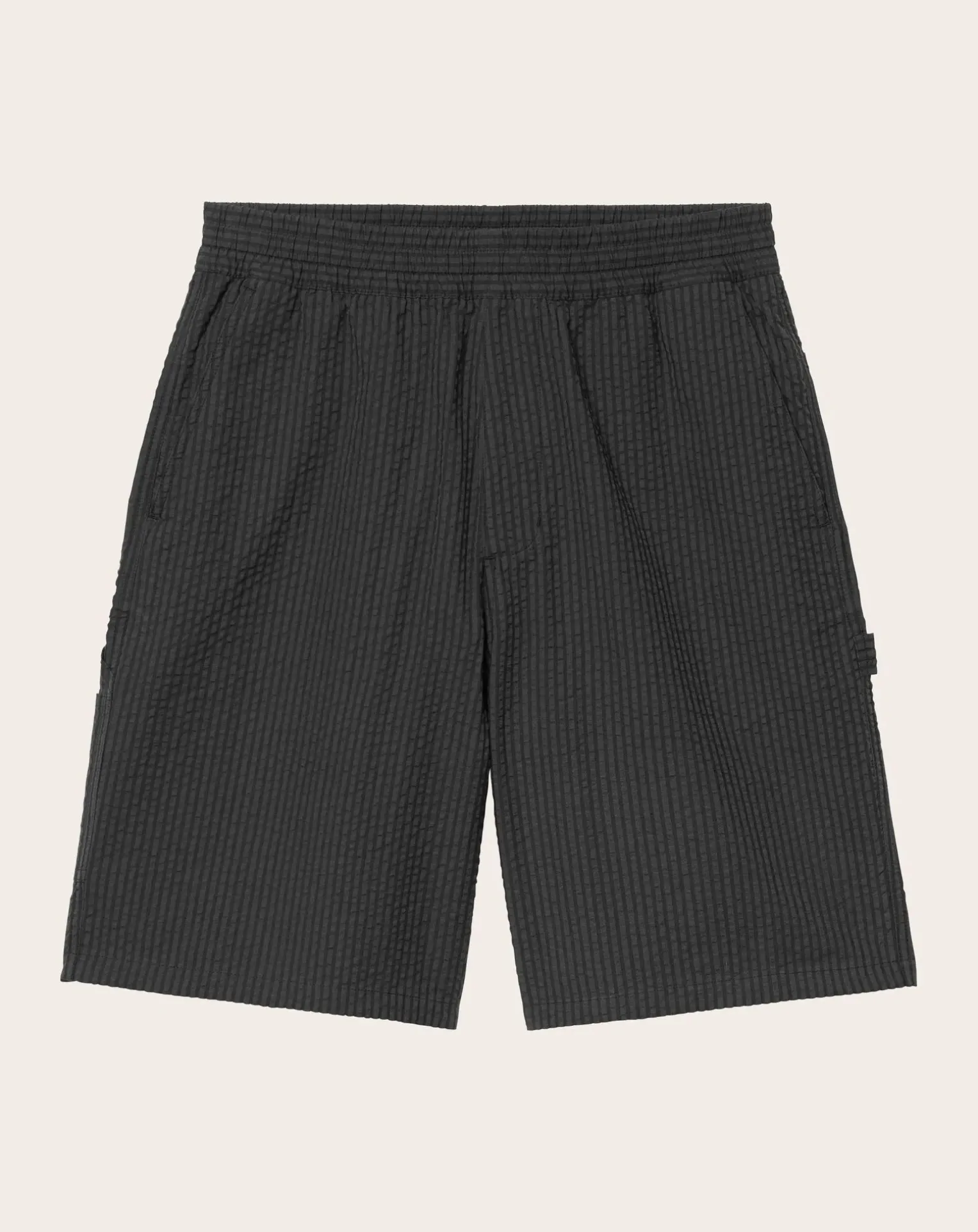 Toland Striped Seersucker Shorts