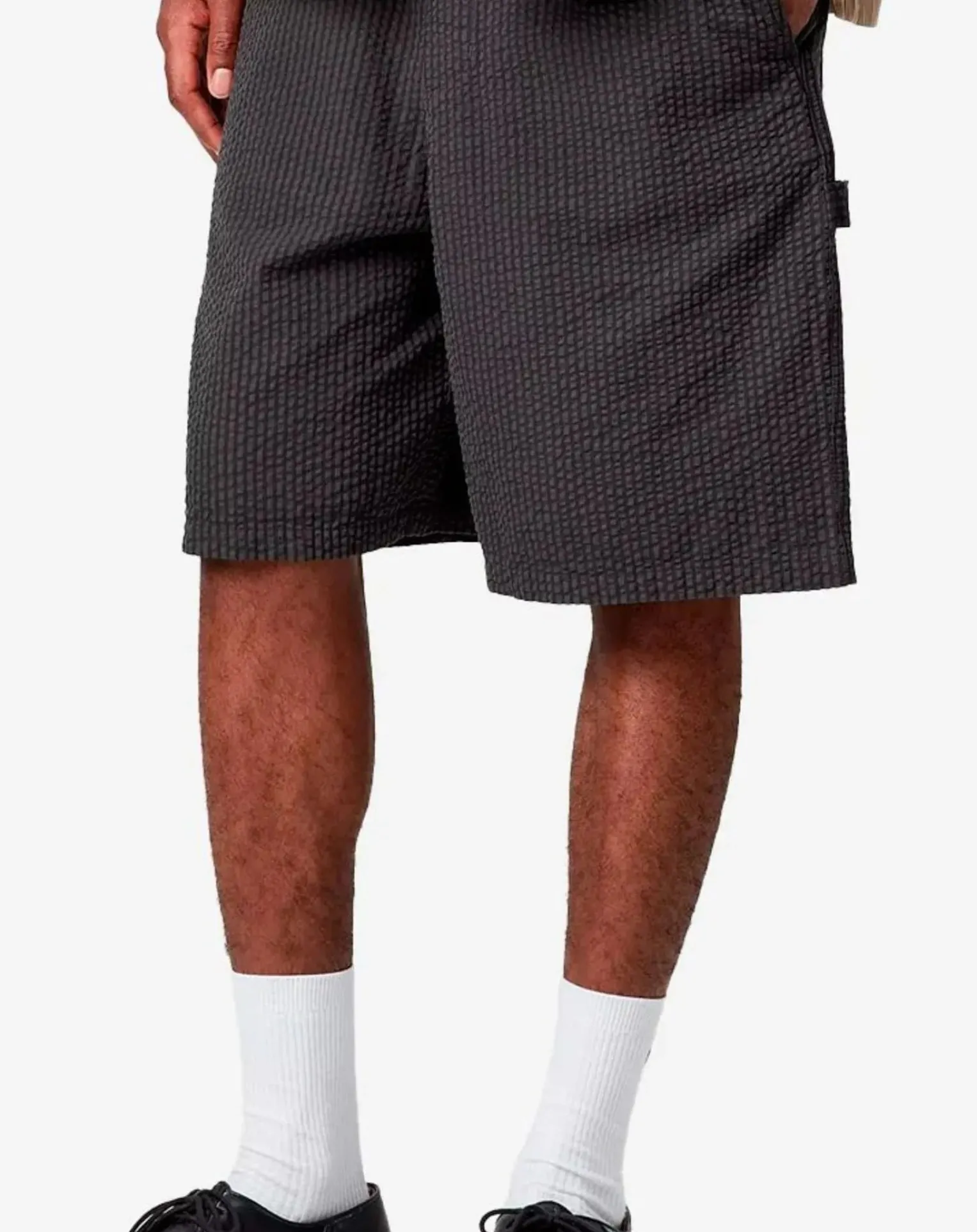 Toland Striped Seersucker Shorts