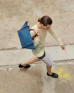 Tote bag Léon M Velvet crust