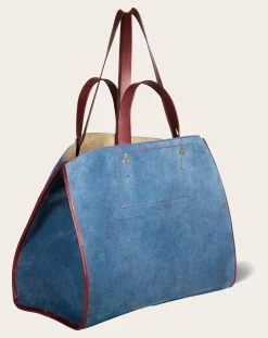 Tote bag Léon M Velvet crust