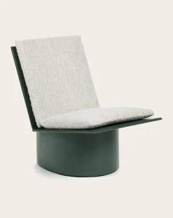 Valerie Easy Chair in Lacquered Steel