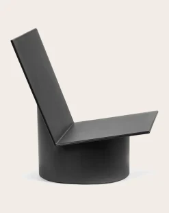 Valerie Easy Chair in Lacquered Steel