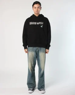 What Life is-Brain Wash cotton hoodie