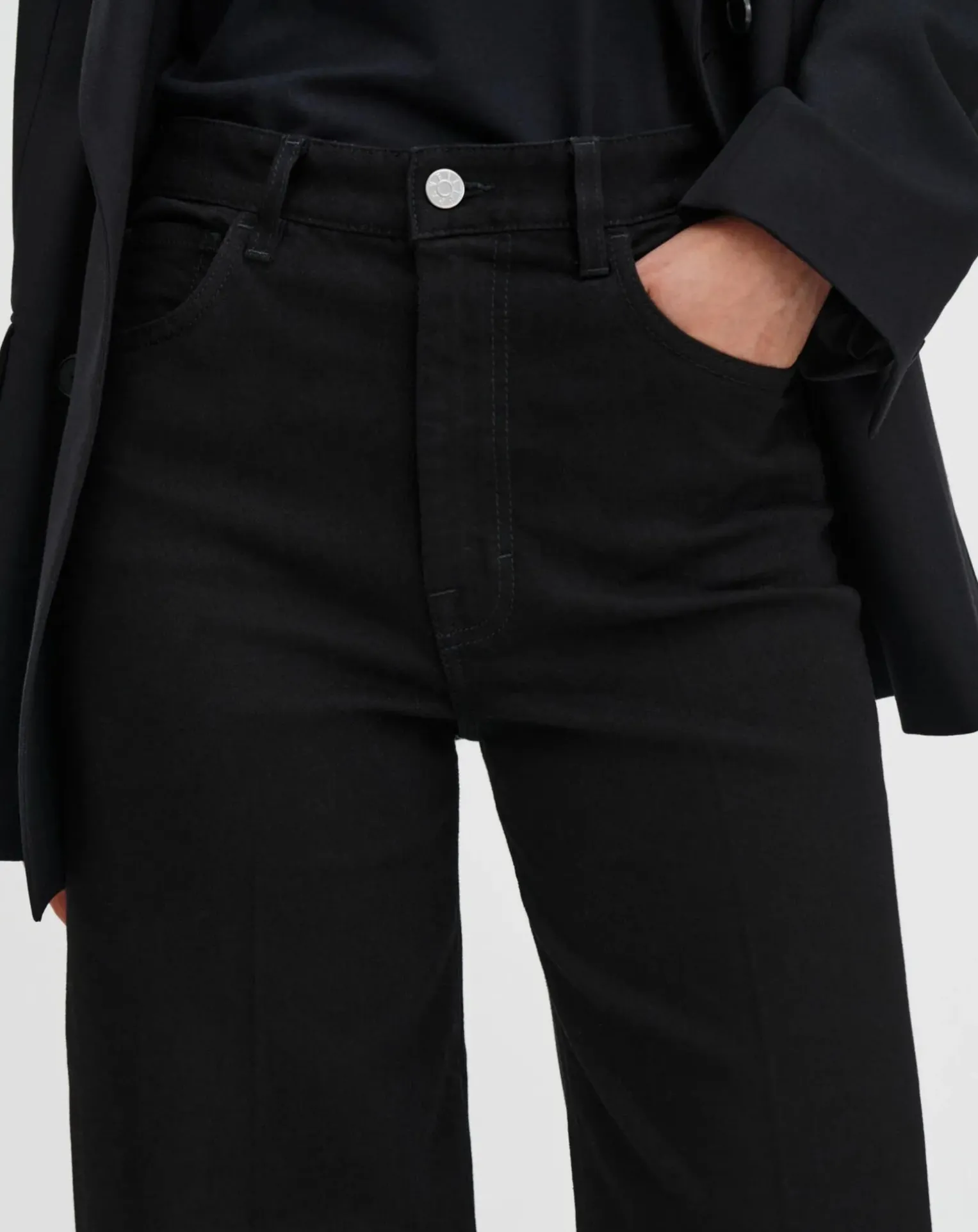 Wide Leg cotton jeans