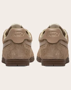 Windspin Low Suede and Leather Basket