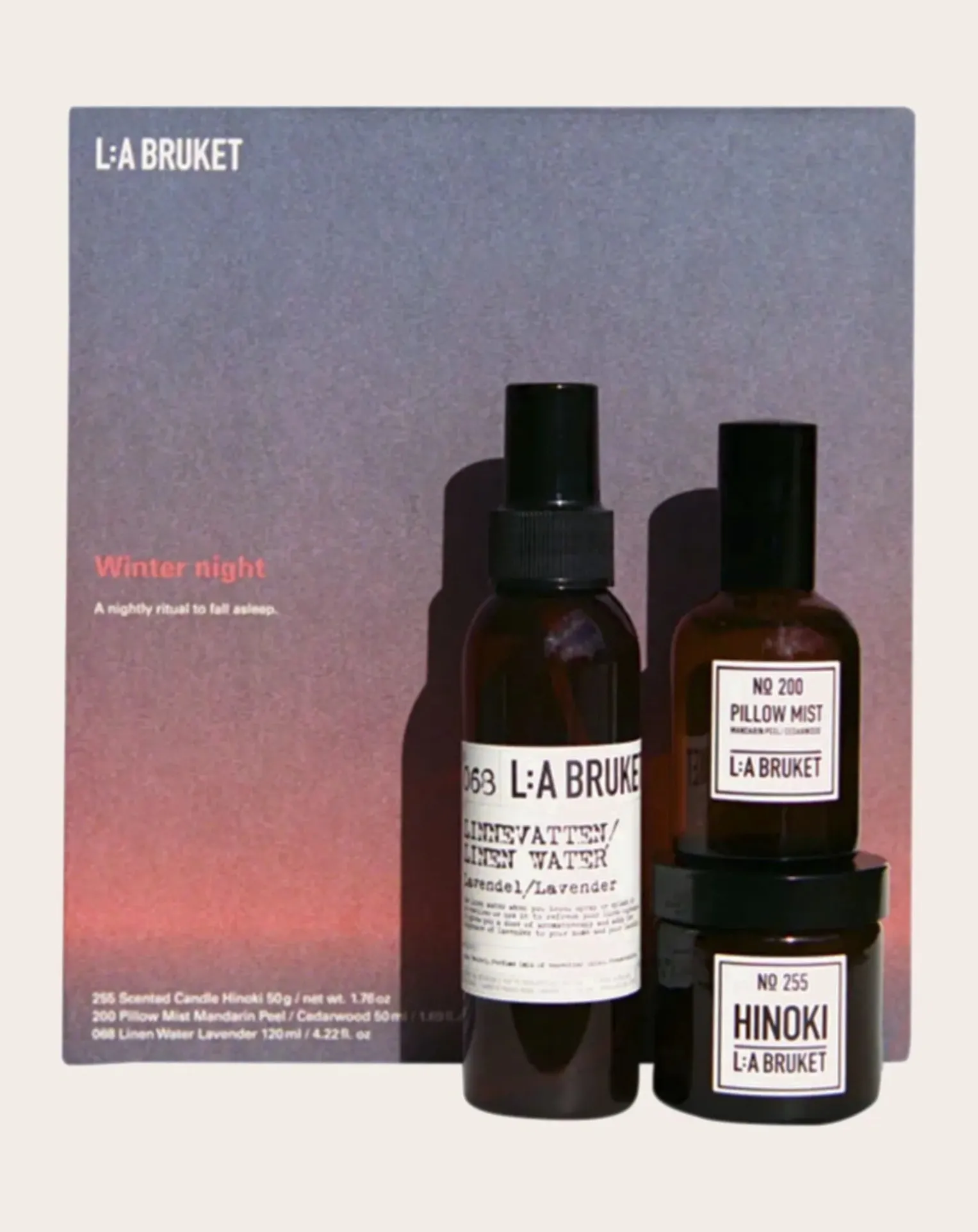 Winter Night Home Fragrance Set 255 & 200 & 068