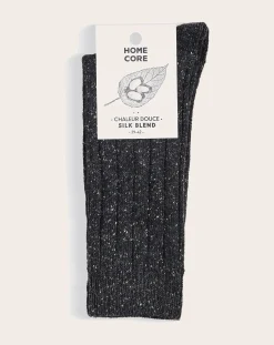 Wool And Silk Socks