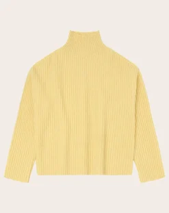 Wool Ribbed Sweater - Women's Collection