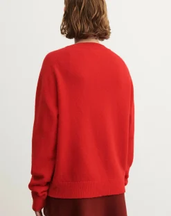 Wool Round Neck Sweater - Women's Collection
